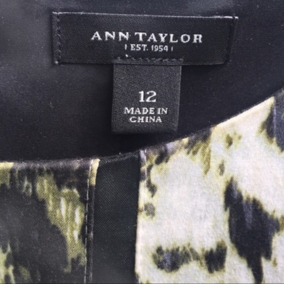 Ann Taylor dress animal print dress - Picture 2 of 4